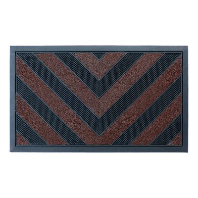 Cactus Chevron 75 X 45cm Single - BROWN
