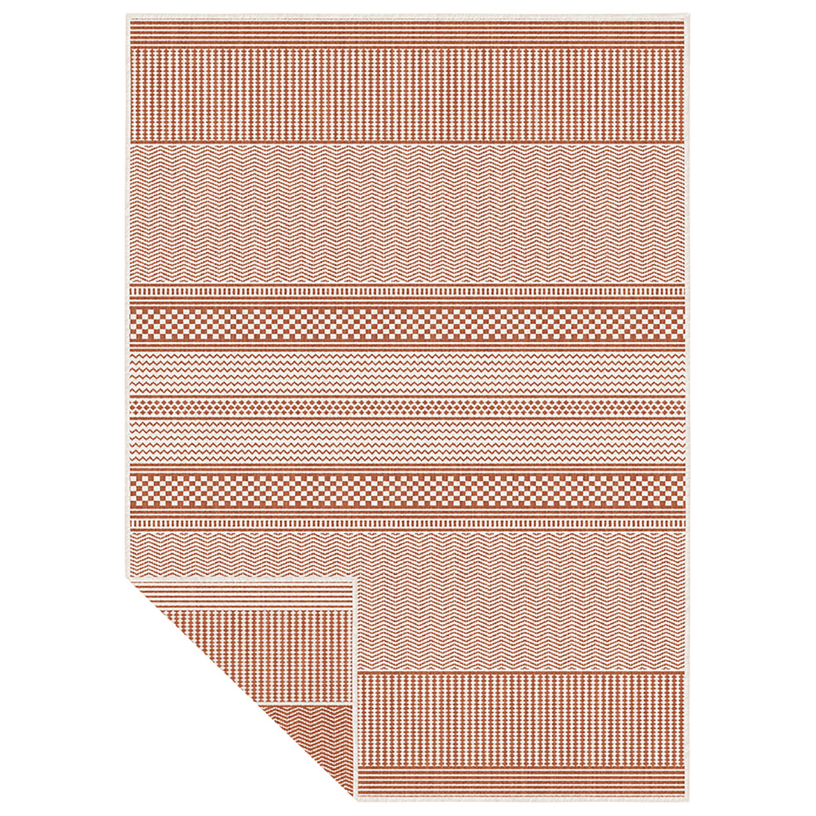 Duo Weave 170 X 120 - FINE WEAVE RUST