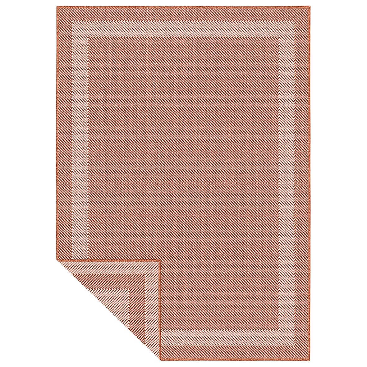 Duo Weave 170 X 120 - BORDER RUST