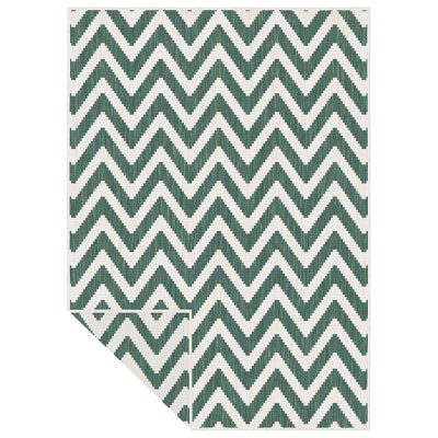 Duo Weave 170 X 120 - CHEVRON GREEN