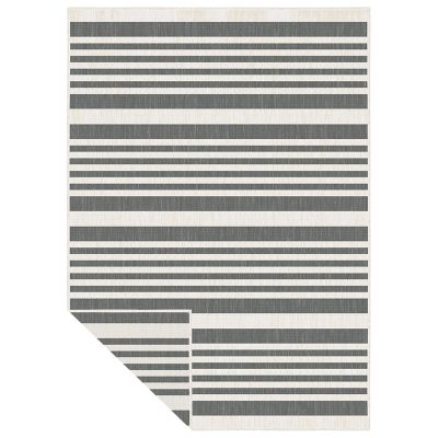 Duo Weave 170 X 120 - MODERN STIPES GREY