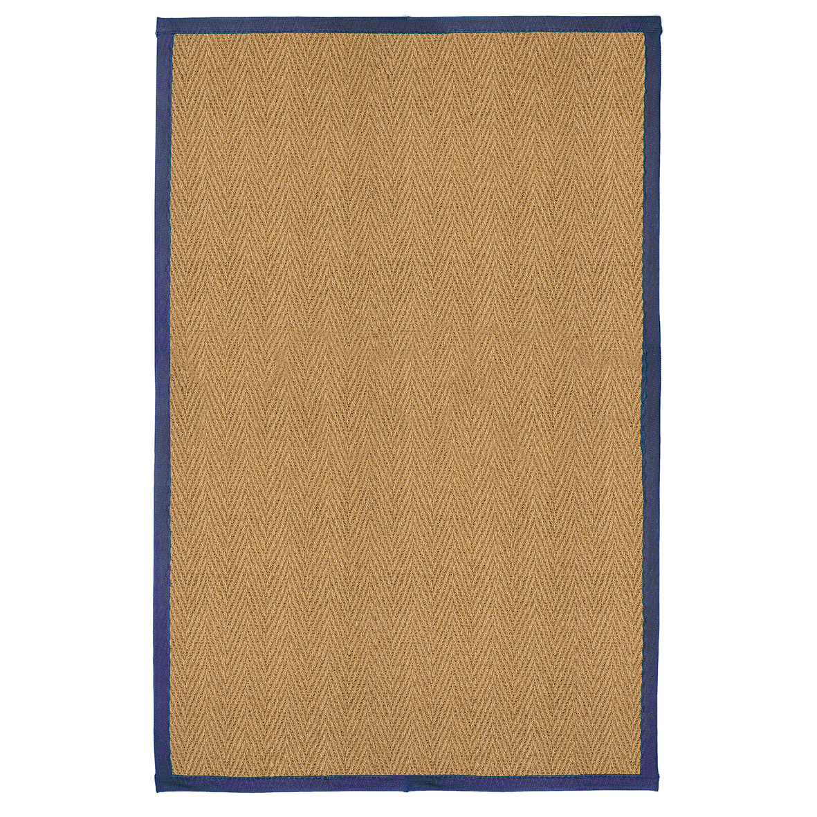Coir Herringbone 200x135cm - Coir Herringbone 200x135cm Blue