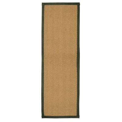 Coir Herringbone 244x66cm - Coir Herringbone 244x66cm Green