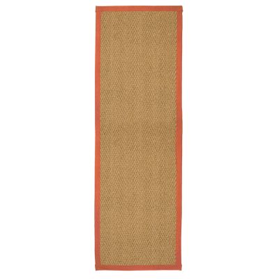 Coir Herringbone 244x66cm - Coir Herringbone 244x66cm Terracotta