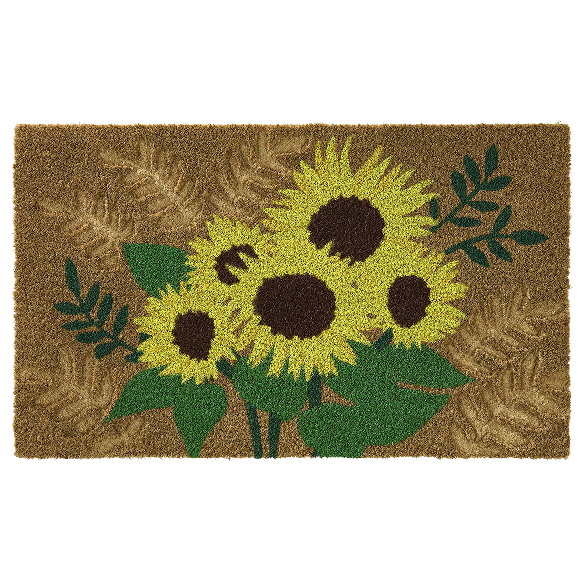 Kentwell Embossed 75 X 45 Single (3) - SUNFLOWER