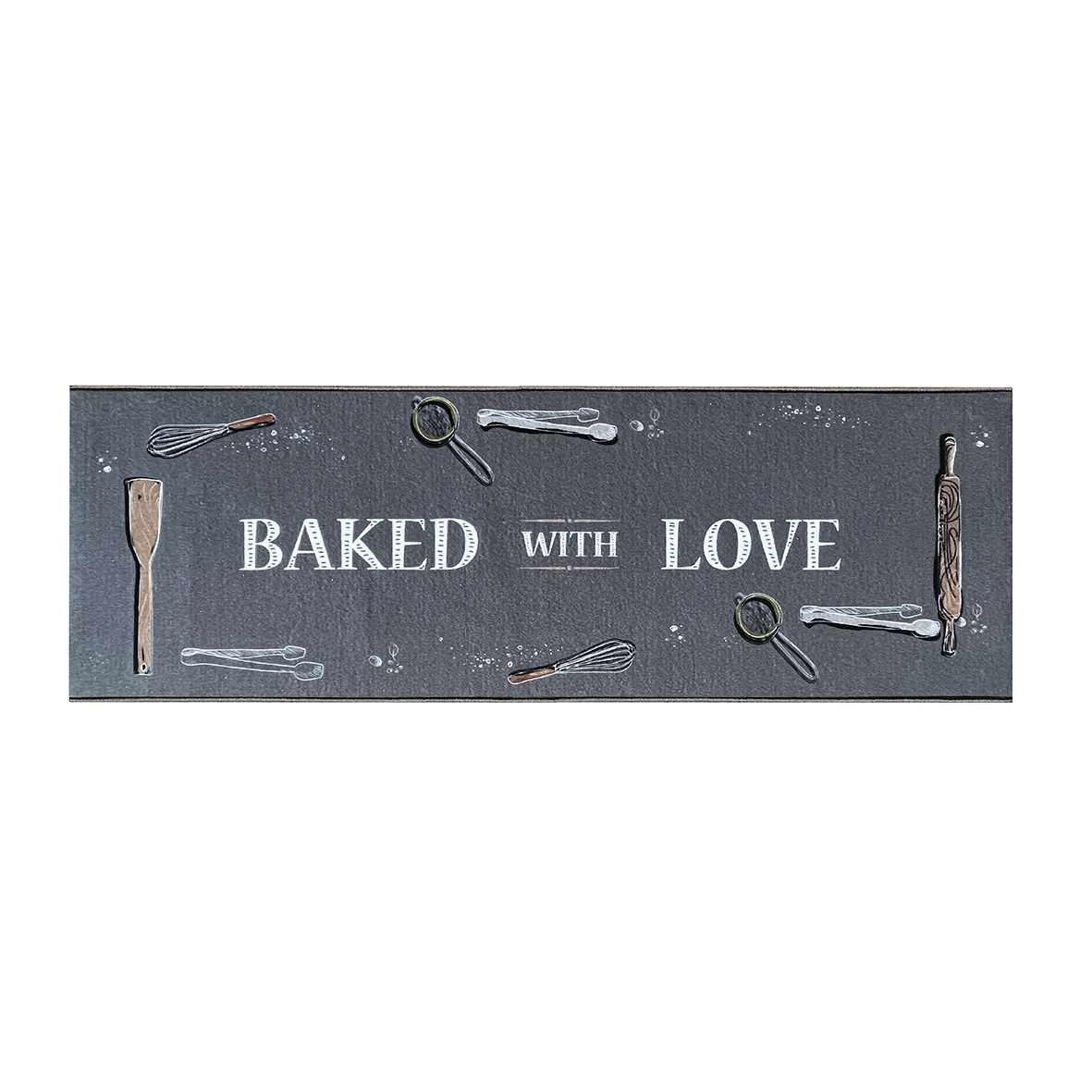 Knightsbridge 150 X 50cm Runner Single - BAKED WITH LOVE