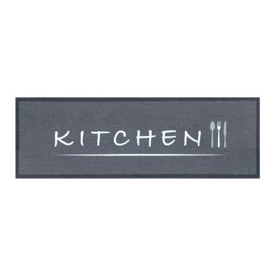 Knightsbridge 150 X 50cm Runner Single - KITCHEN GREY