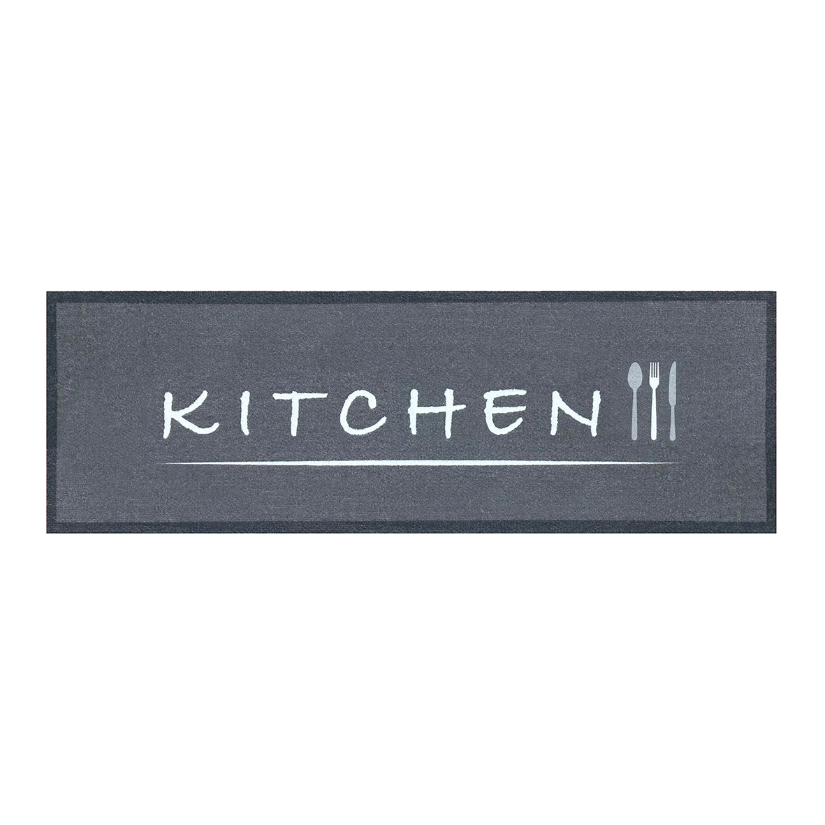 Knightsbridge 150 X 50cm Runner Single - KITCHEN GREY
