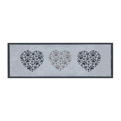 Knightsbridge 150 X 50cm Runner Single - PAWPRINT HEARTS