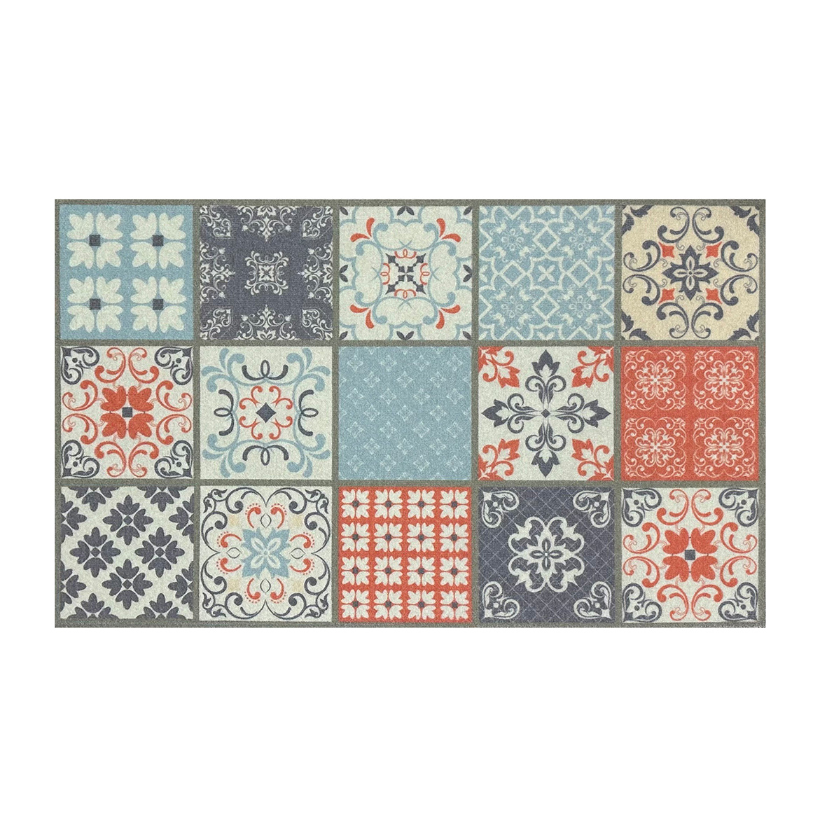Knightsbridge 75 X 50cm Single - VICTORIAN TILE MULTI