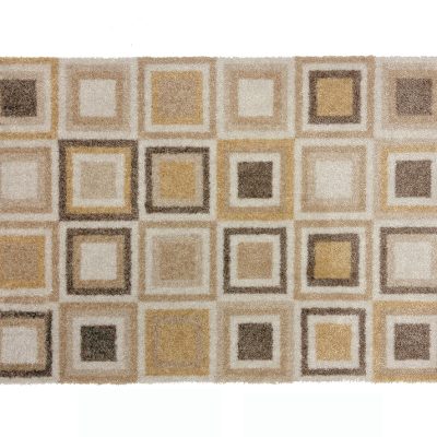 Recylon 90x67 cm - Recylon 90x67cm Abstract Cube Sand
