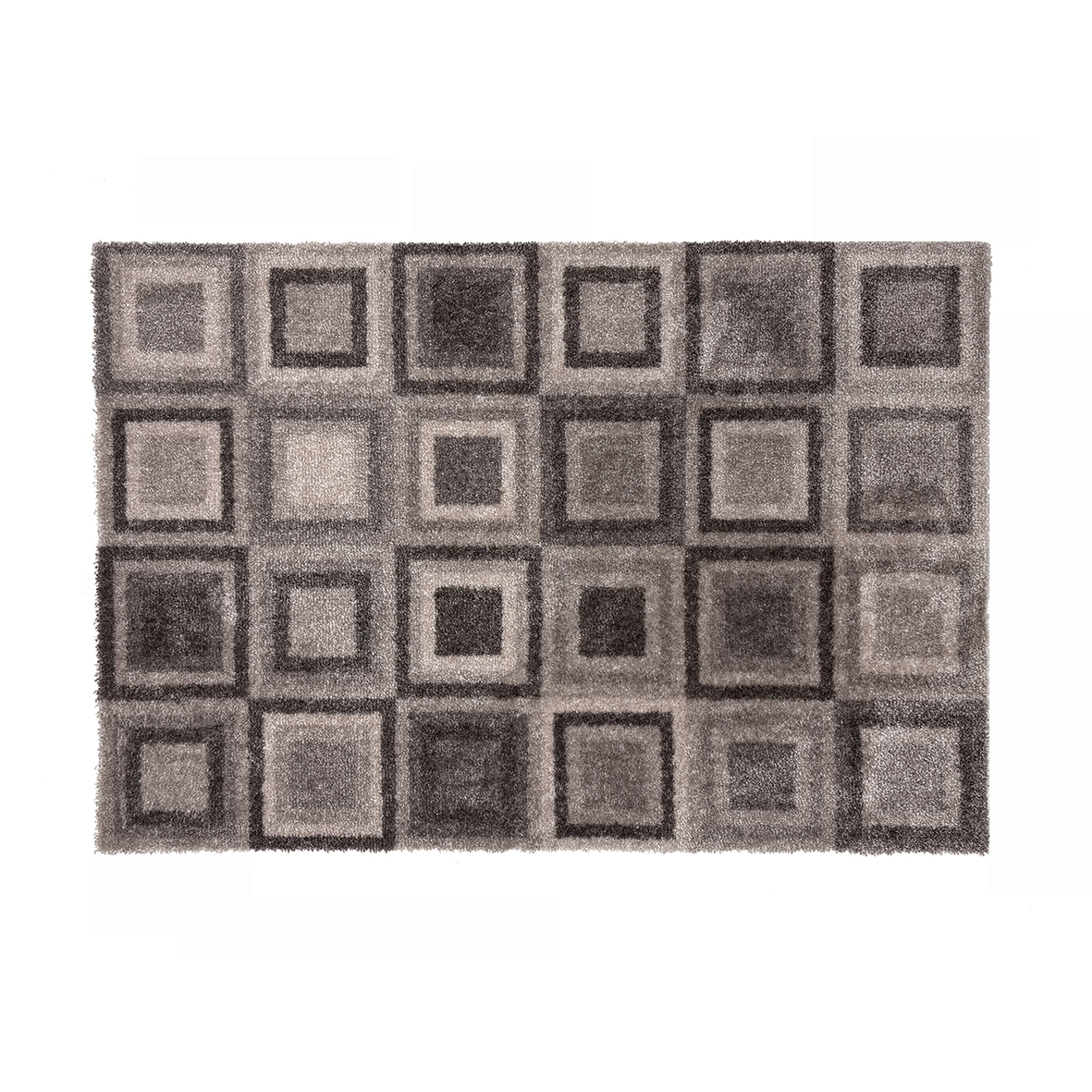Recylon 90x67 cm - Recylon 90x67cm Abstract Cube Beige