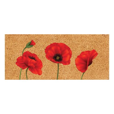 Viking Surround with Inserts 75x45cm - Viking Insert Poppies
