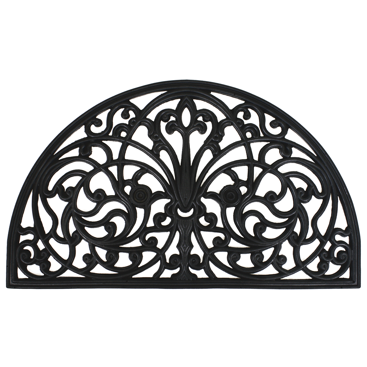 Wrought Iron 75x45cm - Wrought Iron 75x45cm Half Moon
